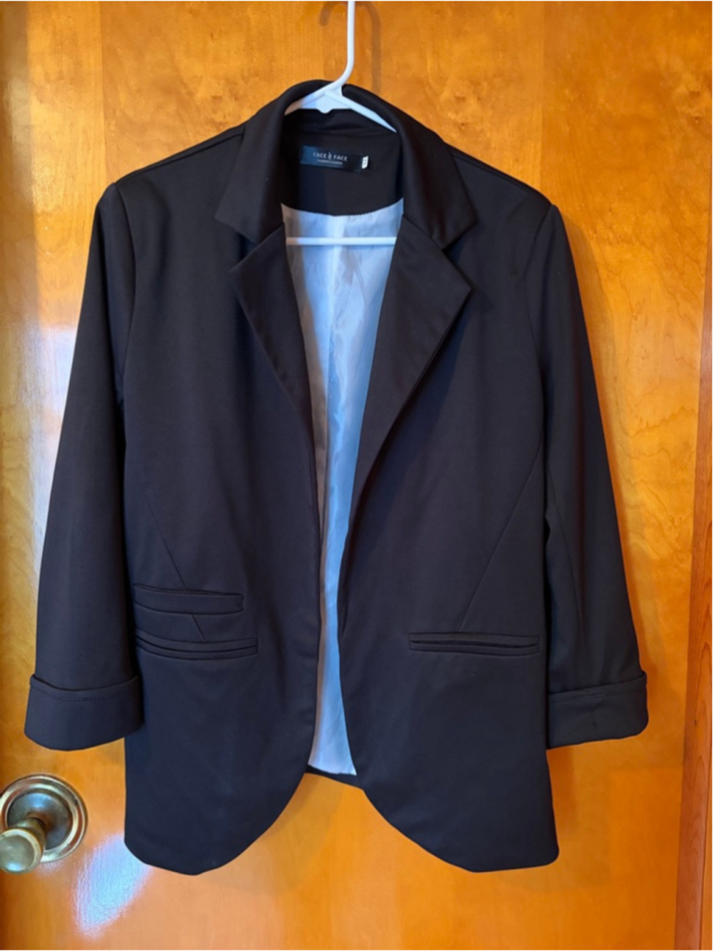 Women's FACE 2 FACE Black Blazer M